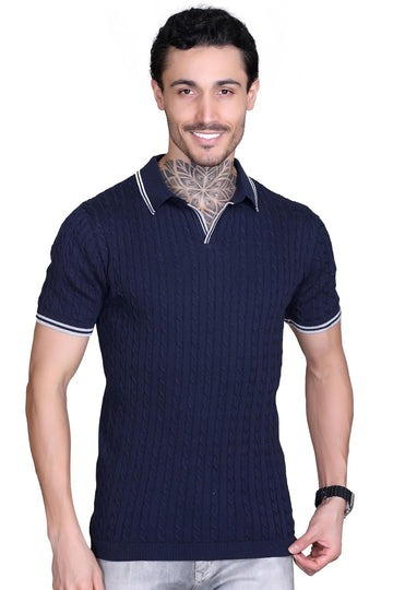 Premium Knit Polo Tee