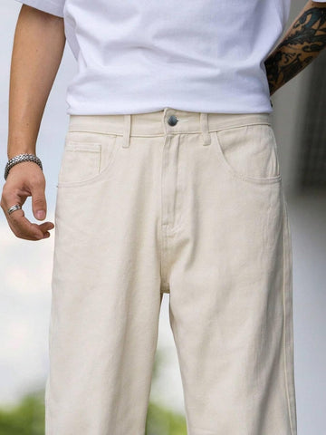 Straight Fit Denim