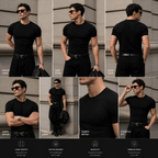 Core Muscle Fit Crew Neck T-Shirt