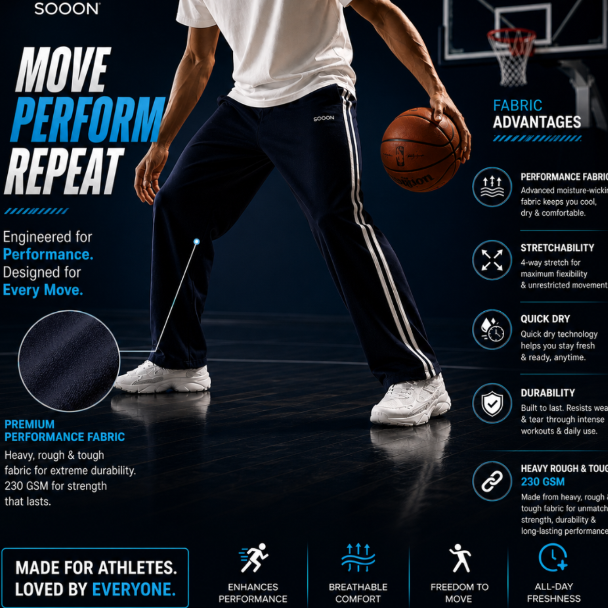 Active Performance Track Pant