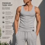 Ribbed Muscle Fit Tank