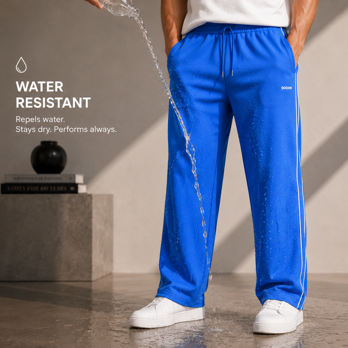 Active Performance Straight Fit Track Pant