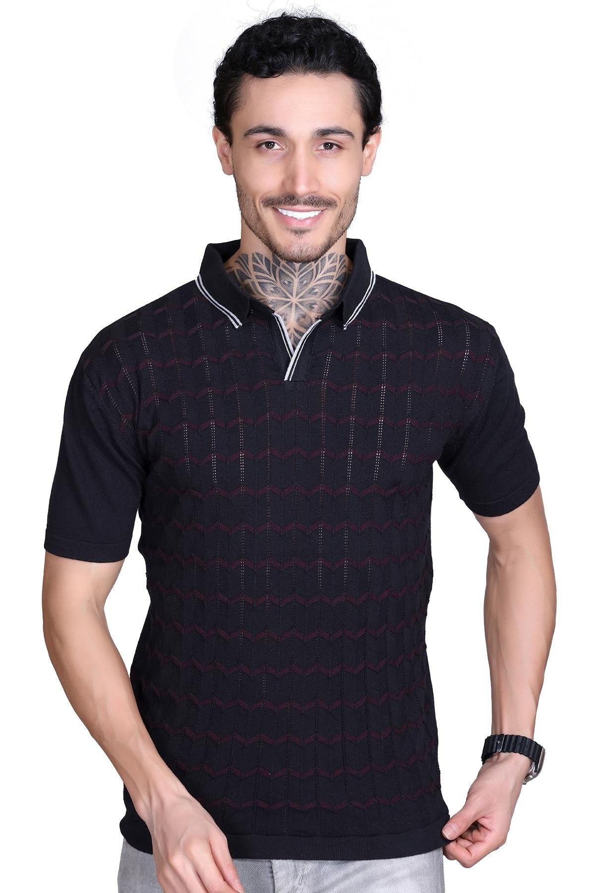 Premium Knit Polo Tee