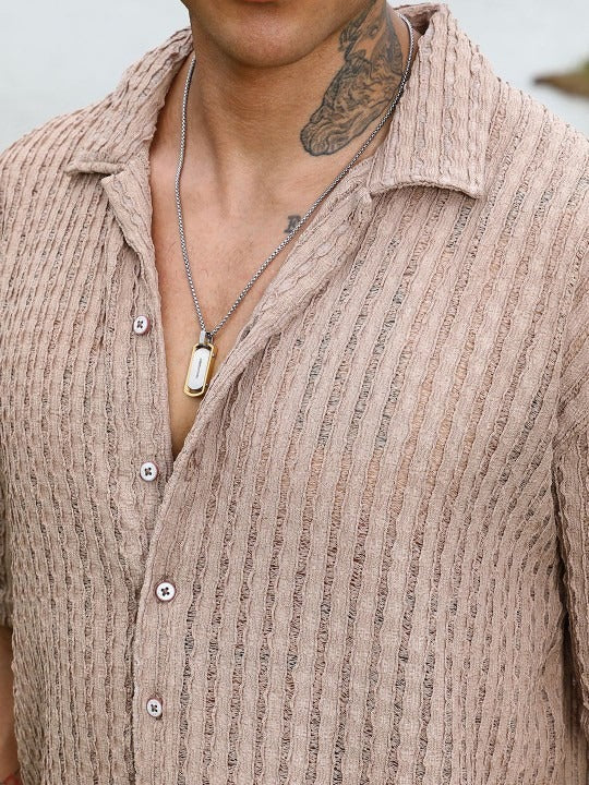 Comfort Opaque Checked Casual Shirt