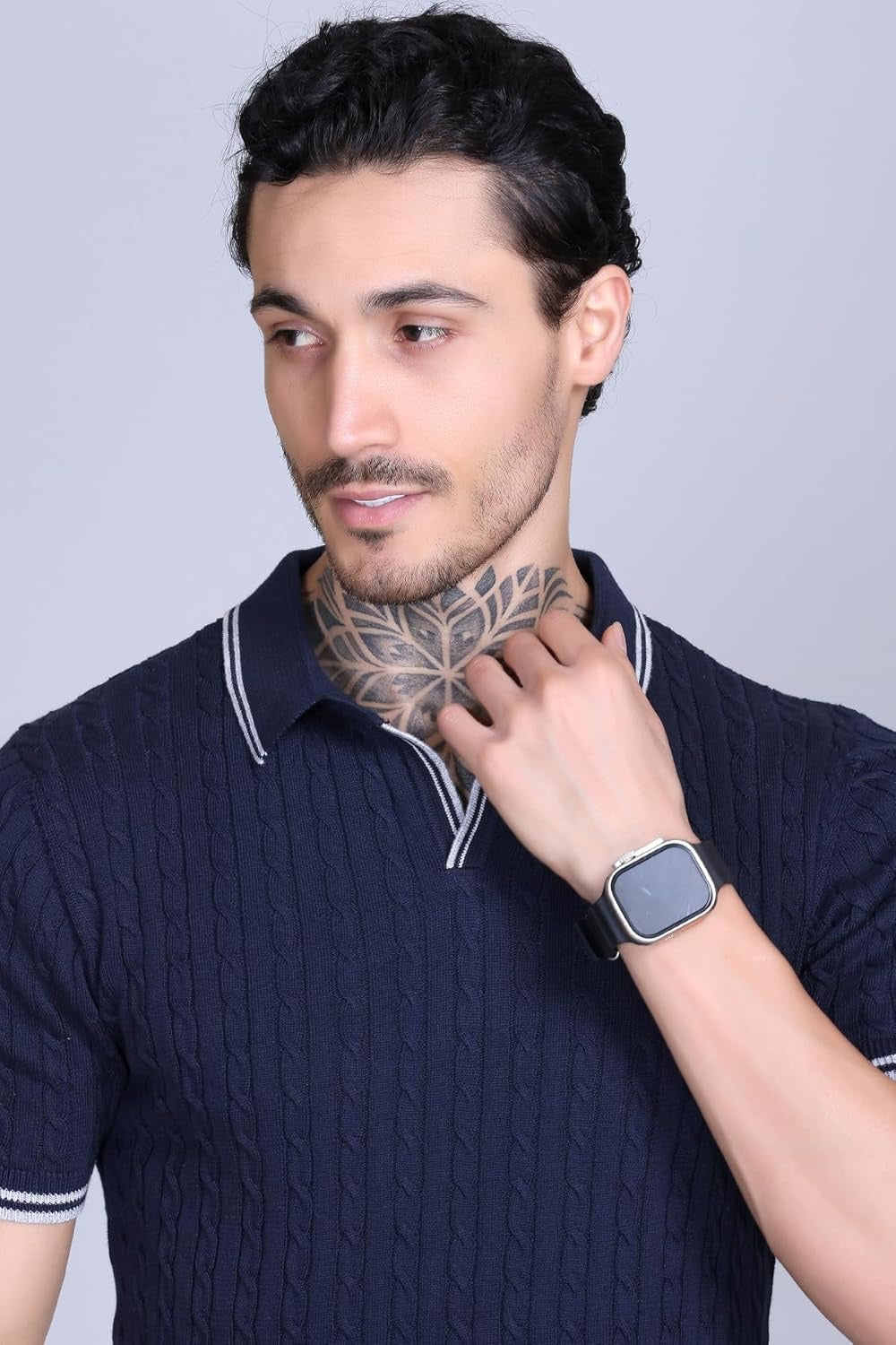 Premium Knit Polo Tee