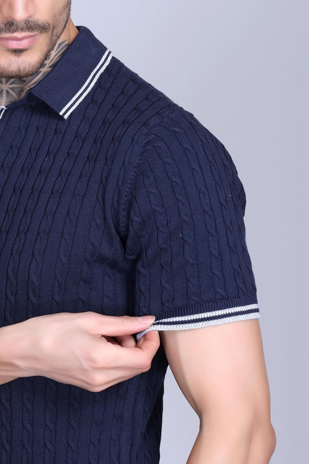 Premium Knit Polo Tee